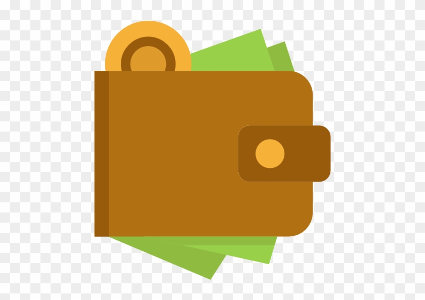 Wallet Budget Expense Management Icon - Wallet Flat Icon Png #398824