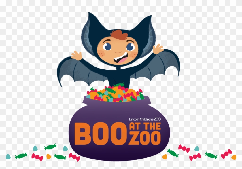 Boo At The Zoo Bat - Cartoon #398992