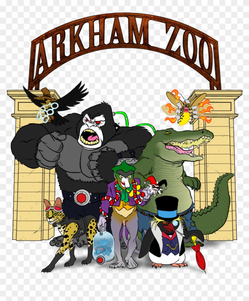 Arkham Zoo Skratch Jam By Bloodysamoan - Deviantart Zoo #399026