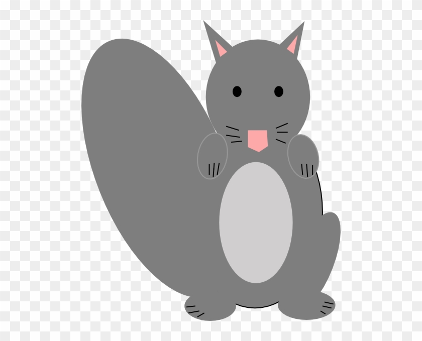 Gray Squirrel Clipart #399059