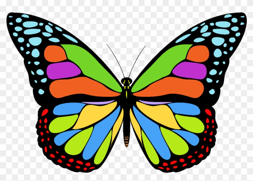 Free Icons Png - Butterfly Line Drawing #399078
