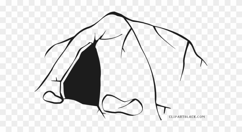 More Black And White Animals Animal Free Black White - Cave Clip Art #399159