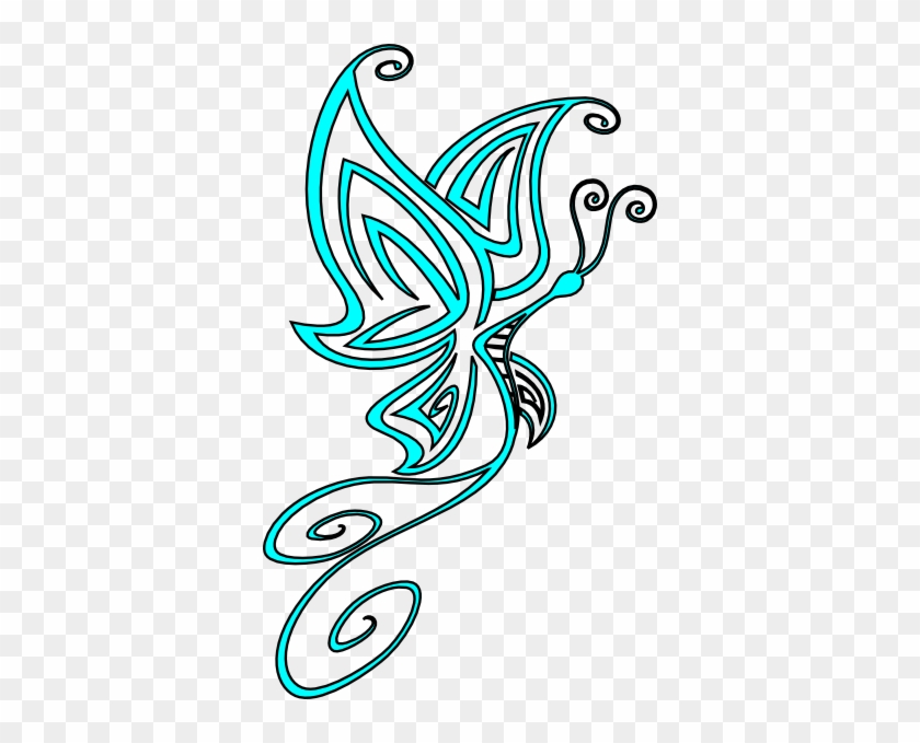 Free - Butterfly Swirls Png #399238