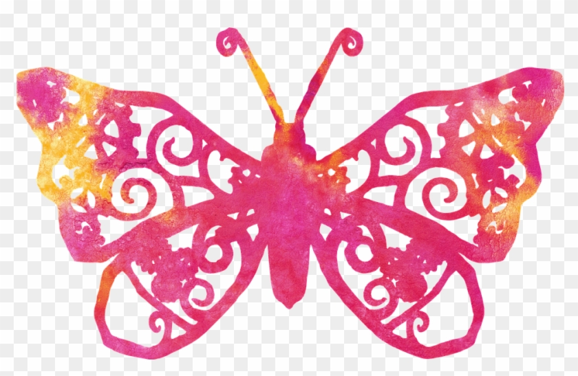 Butterfly Cliparts Background 17, Buy Clip Art - Butterfly Designs Transparent Background #399267