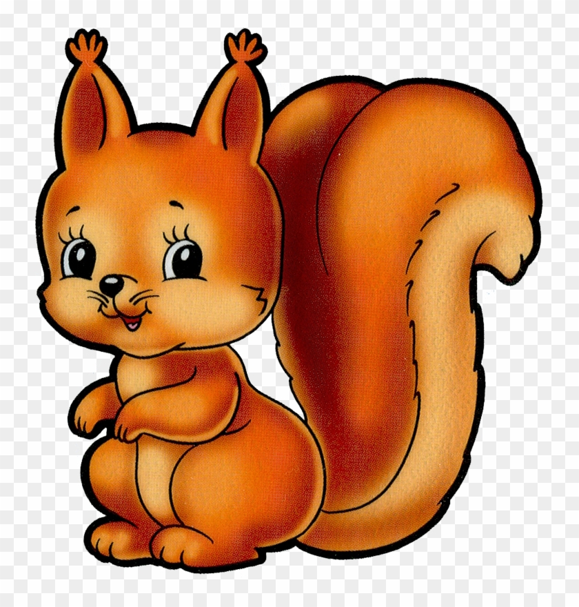 Cartoon Filii Clipart - Squirrel Clipart #399279