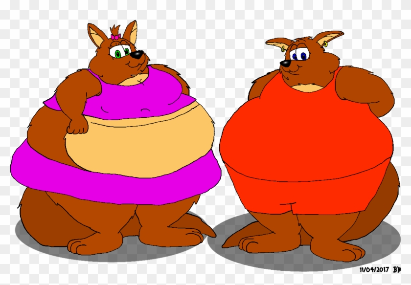 Too Big Kangaroos - Cartoon #399399
