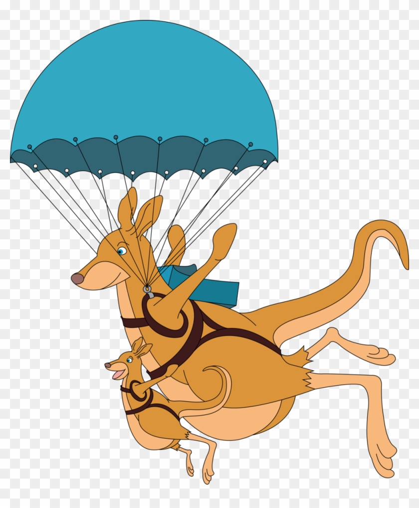 Parachuting Kangaroos - Parachuting Kangaroos #399451