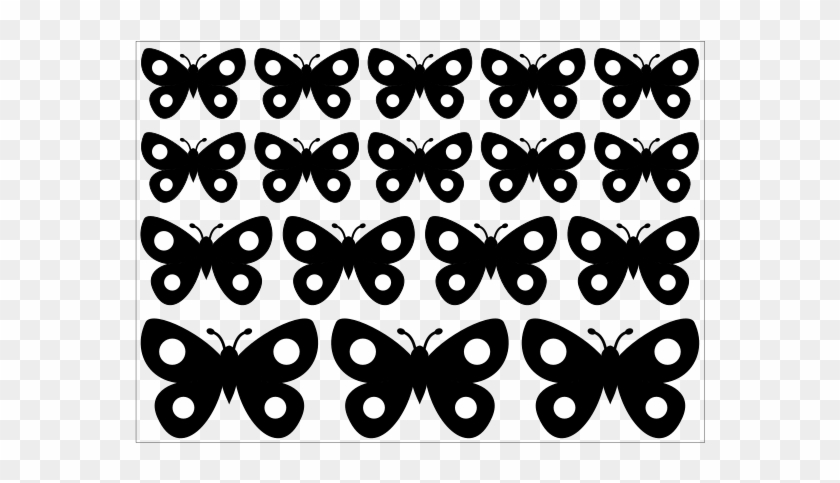 Cartoon Butterfly Stickers - Butterfly #399491