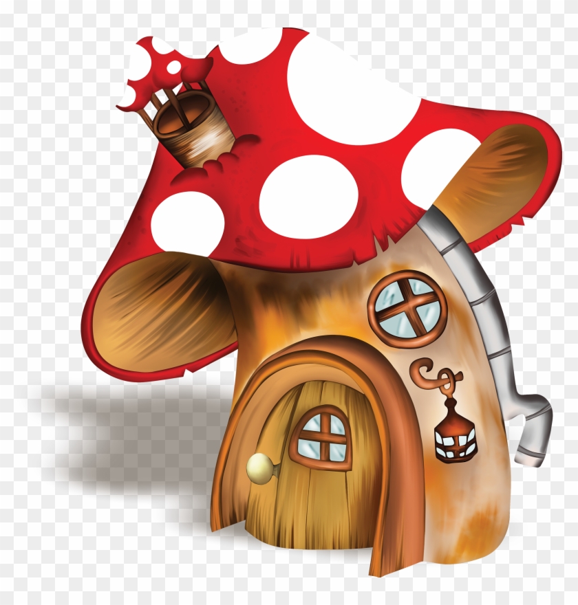 0 F39da B8af8c59 Orig - Mushroom House Png #399517