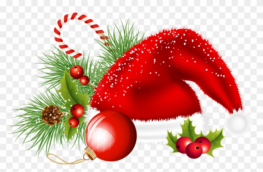 Christmas Decorations Clipart - Santa Hd Image In Png #399547