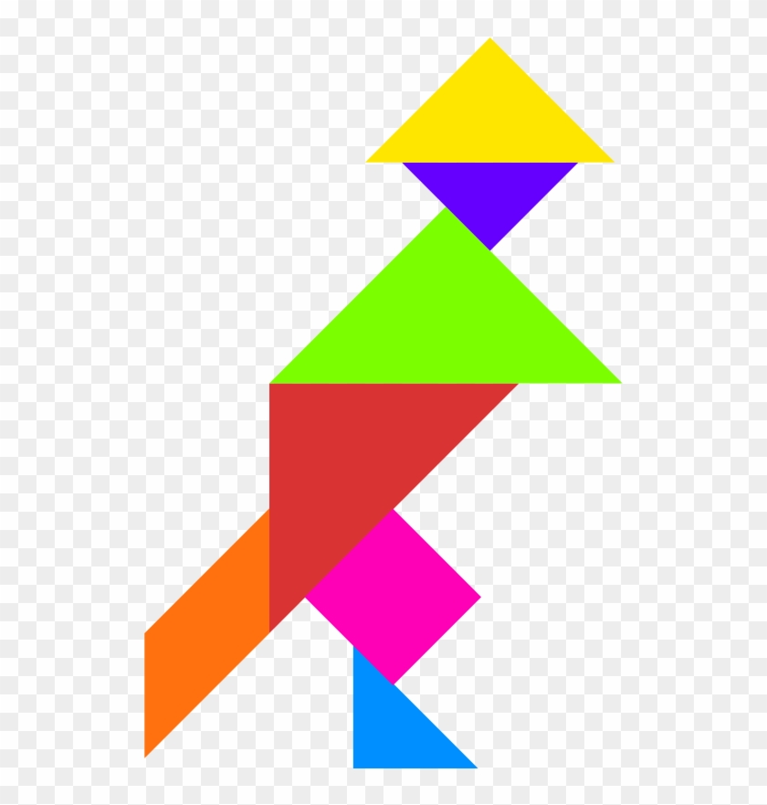 Clipart - Tangram - Clipart Tangram #399581