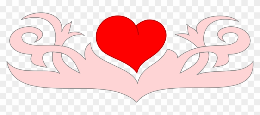 Free Heart - Free Clip Art Valentine Banner #399713