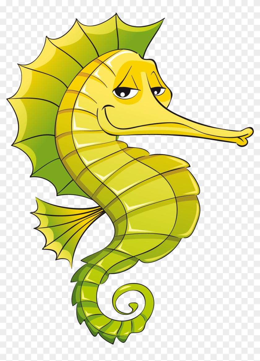 Seahorse Adobe Illustrator Clip Art - Seahorse Adobe Illustrator Clip Art #399855