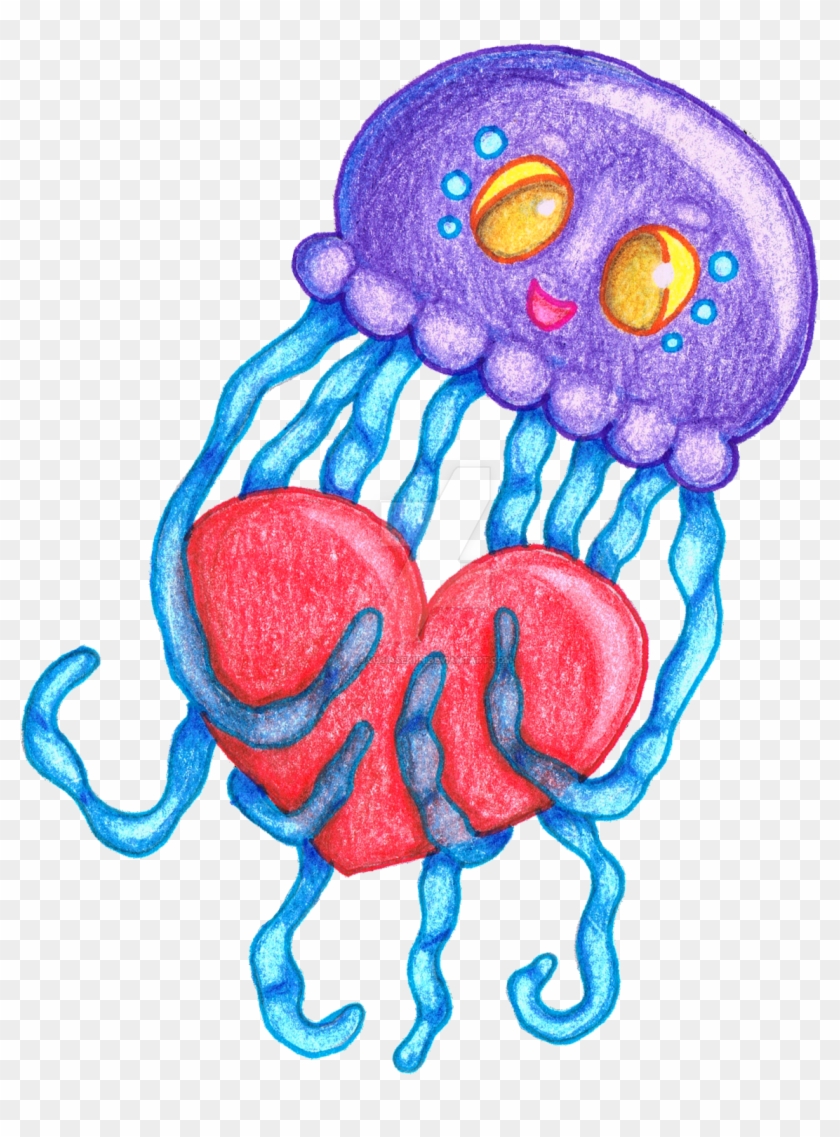 Heart Jellyfish By Luciaseriin Heart Jellyfish By Luciaseriin - Heart Jellyfish #399844