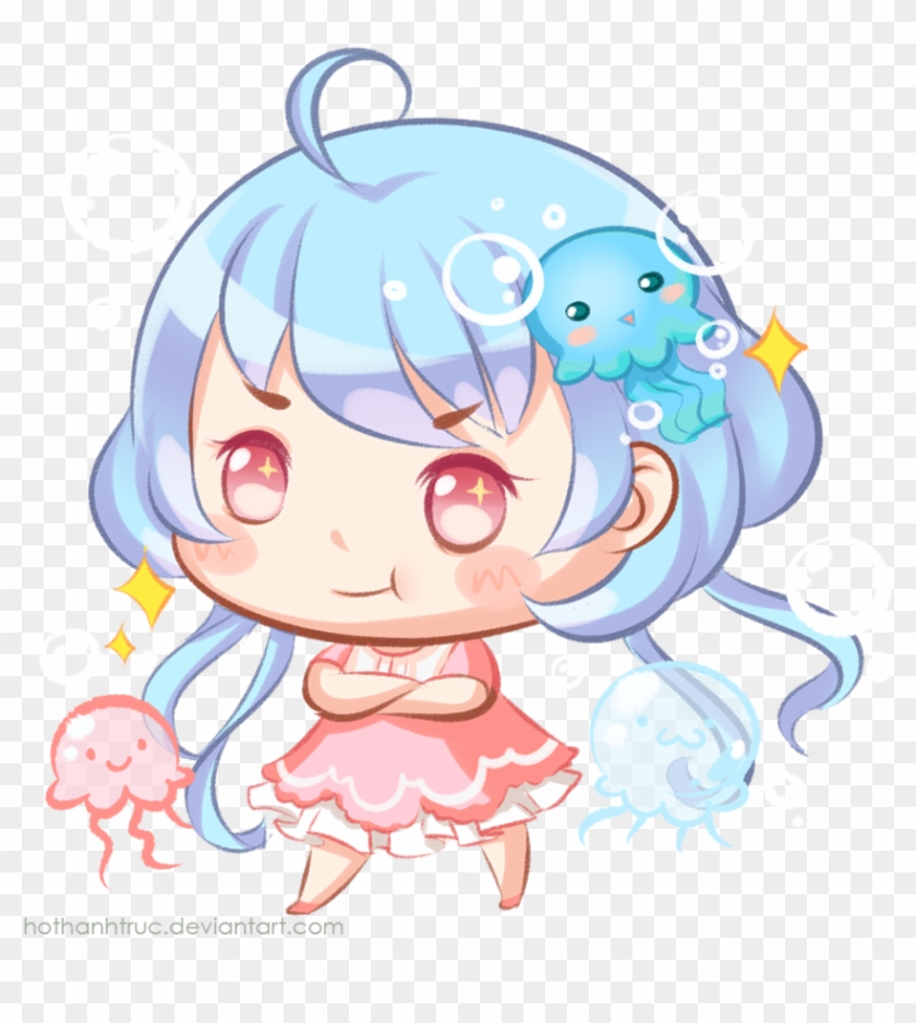 Jellyfish Chibi By Hothanhtruc - Chibi #399850