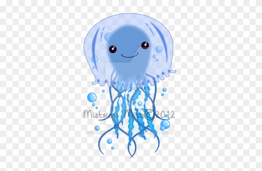 Drawn Jellyfish Chibi - Jellyfish Chibi #399861