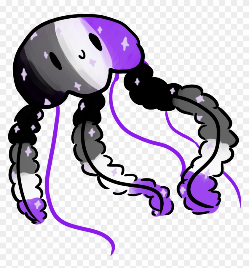 Asexual Jellyfish By Andromeda Galaxy>>> *gasp* Its - Acesexual Galaxy #399888