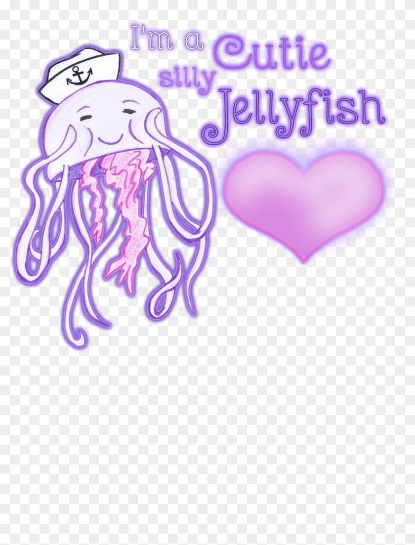 I'm A Cutie Silly Jellyfish By Emme-gray - Heart #399891