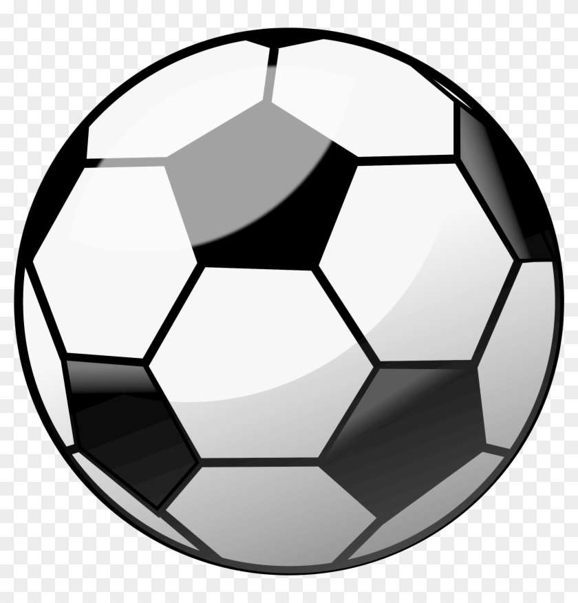 Glossy Football Soccer Ball Remix - Soccer Ball Png #399946