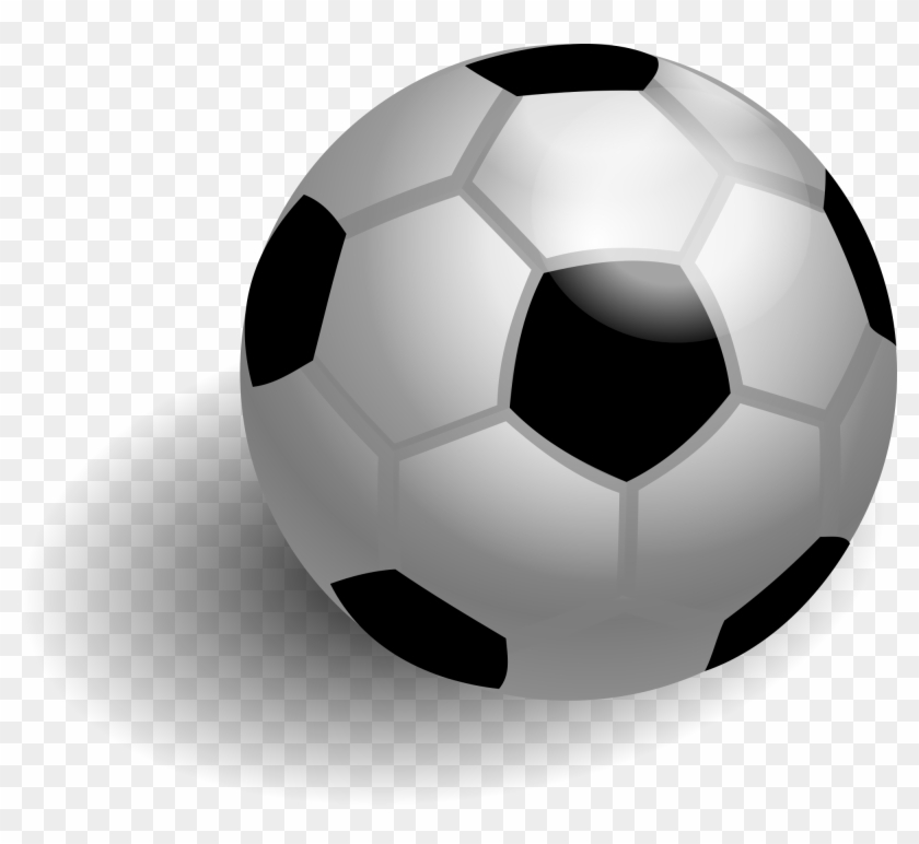 Soccer Football Cliparts - Soccer Ball With Shadow Transparent #399965