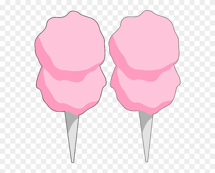 Cotton Candy Sweet Clip Art At Vector Clip Art Free - Candy Floss Vector Png #400034