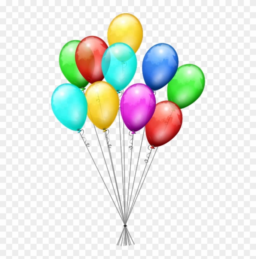 Free Birthday Balloons Clip Art Pictures - Balloon Clipart Png 12 #400061