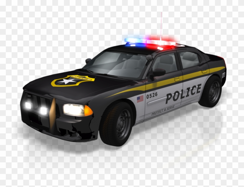 Unter Den Top-sicherhe - Police Car Lights Animation #400085