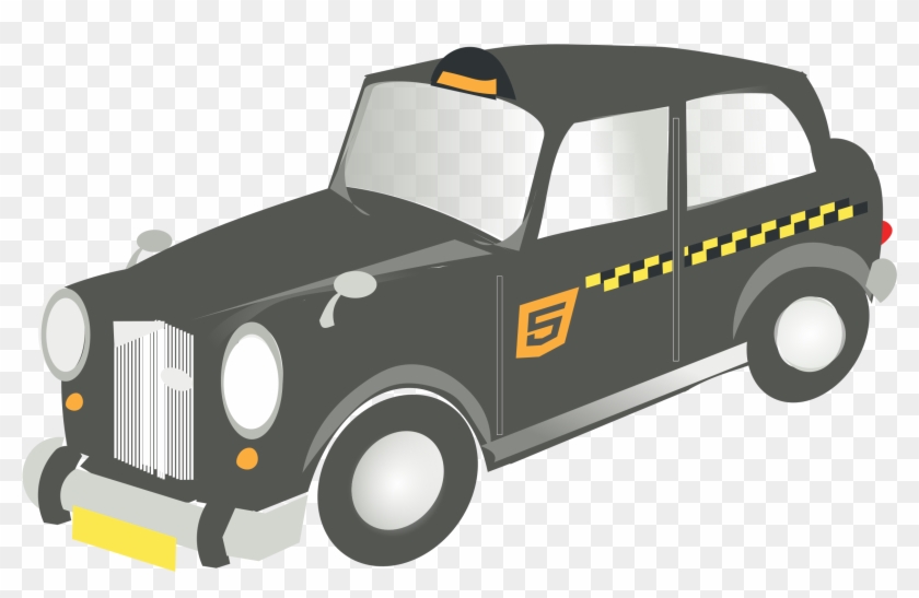 Taxi Clipart Transparent - British Taxi Clipart #400088