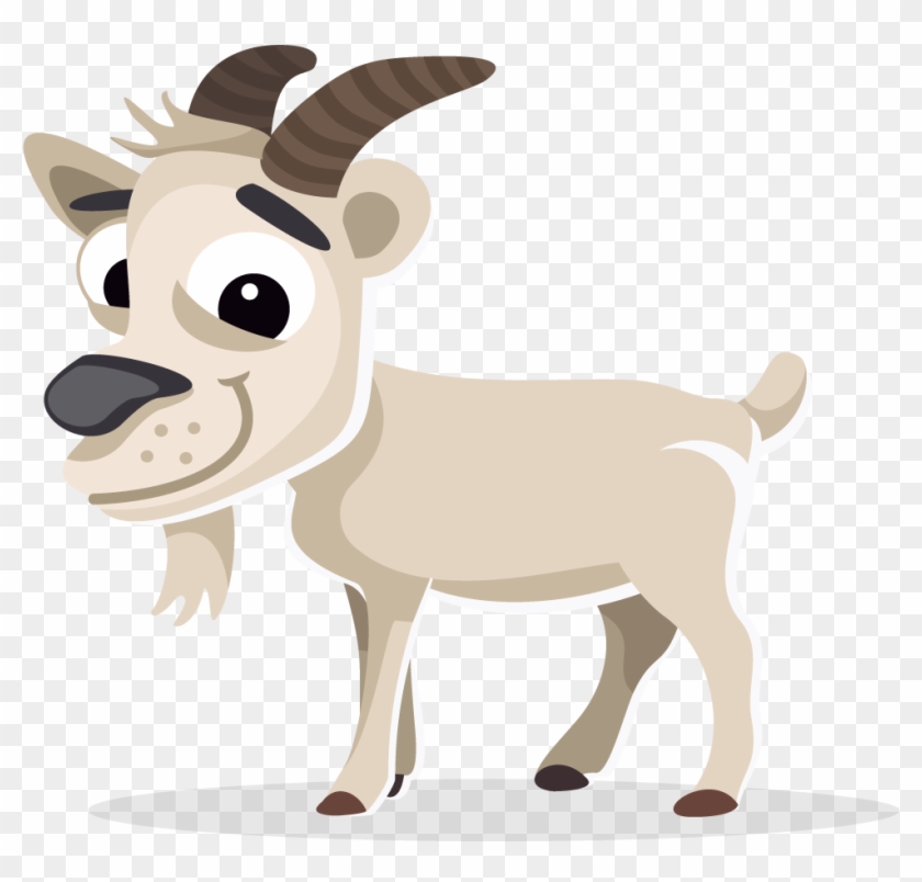 Goat Free To Use Cliparts - Goat Cartoon Png #400101