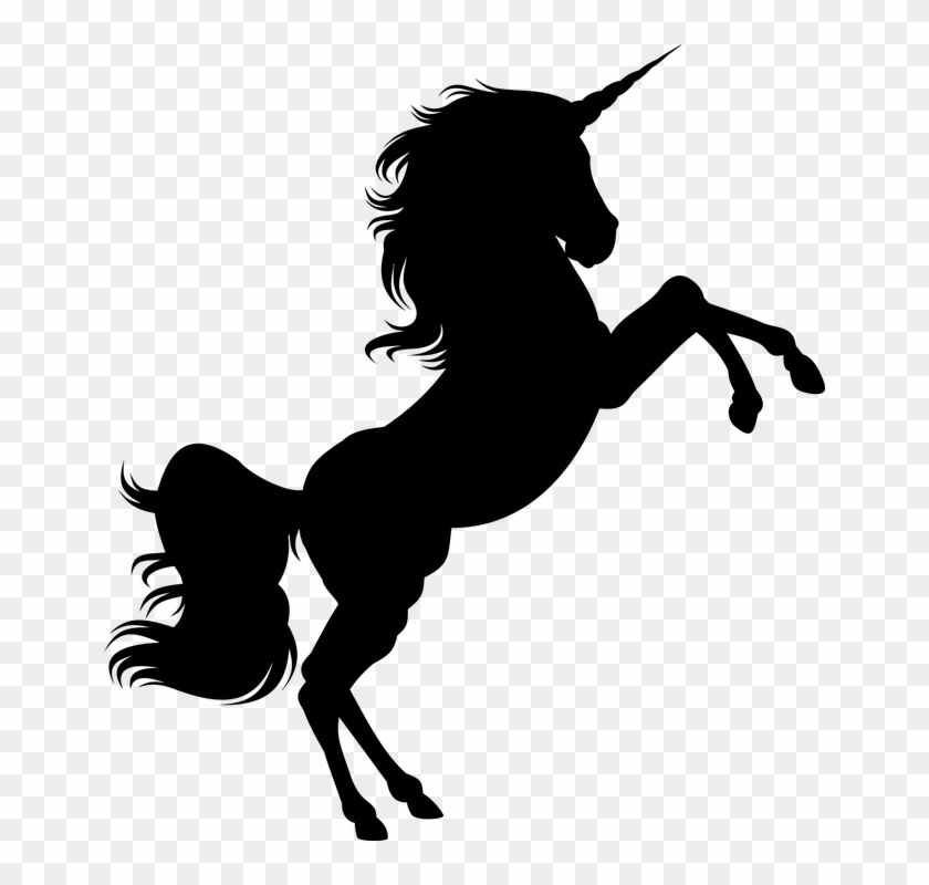 Donkey Silhouette Cliparts 20, Buy Clip Art - Unicorn Silhouette Vector Free #400112