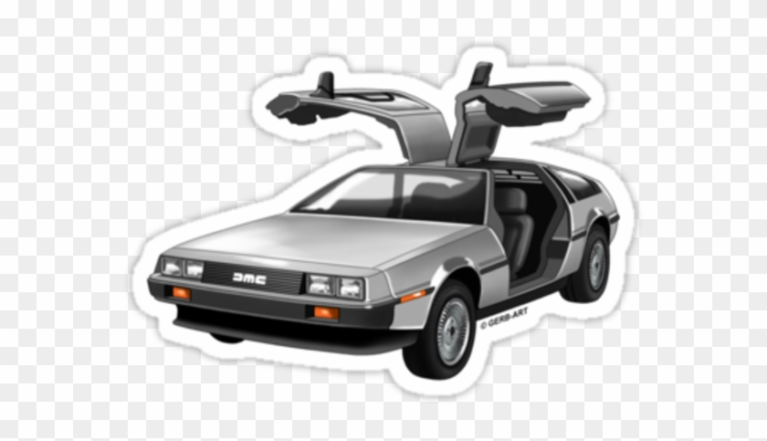 Back To The Future Delorean Clipart - Back To The Future Delorean Clipart #400174