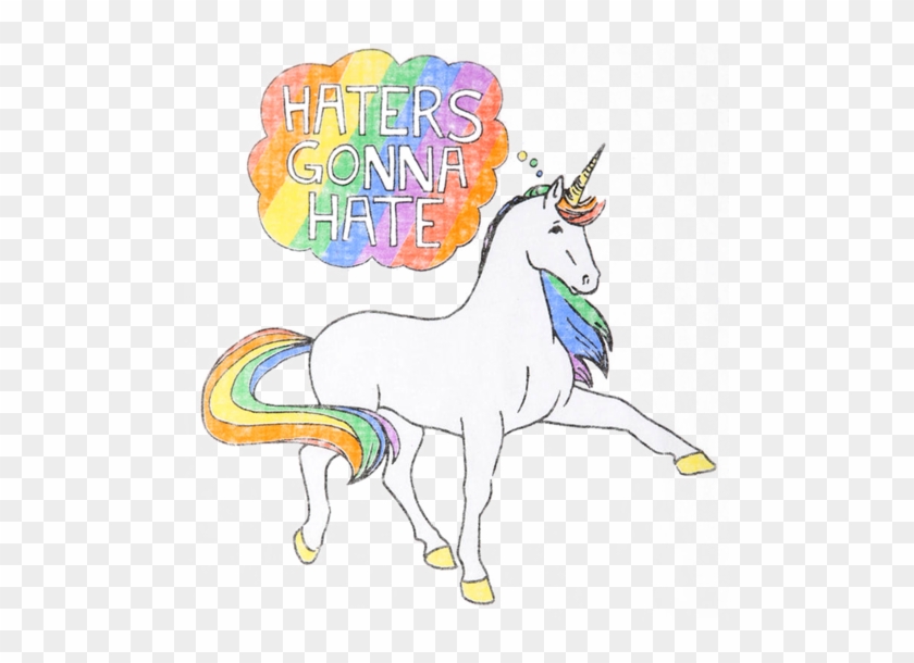 Unicorns Tumblr Theme - Unicorns Hater Gonna Hate #400208