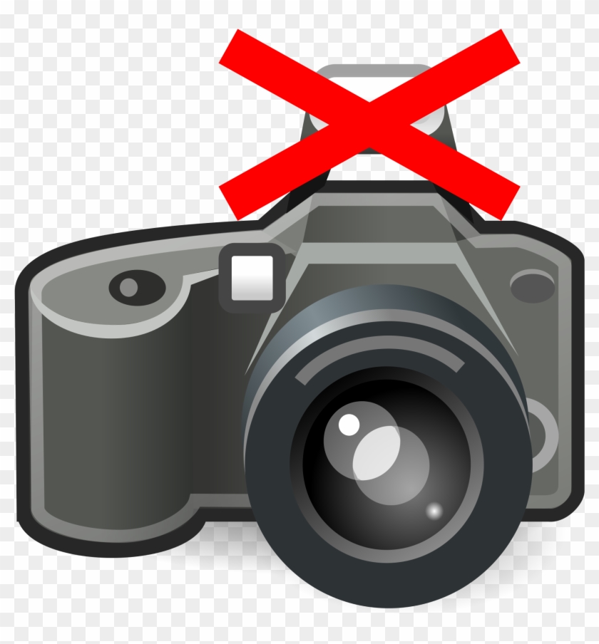 Camera Flash Clipart - Camera With No Flash #400279