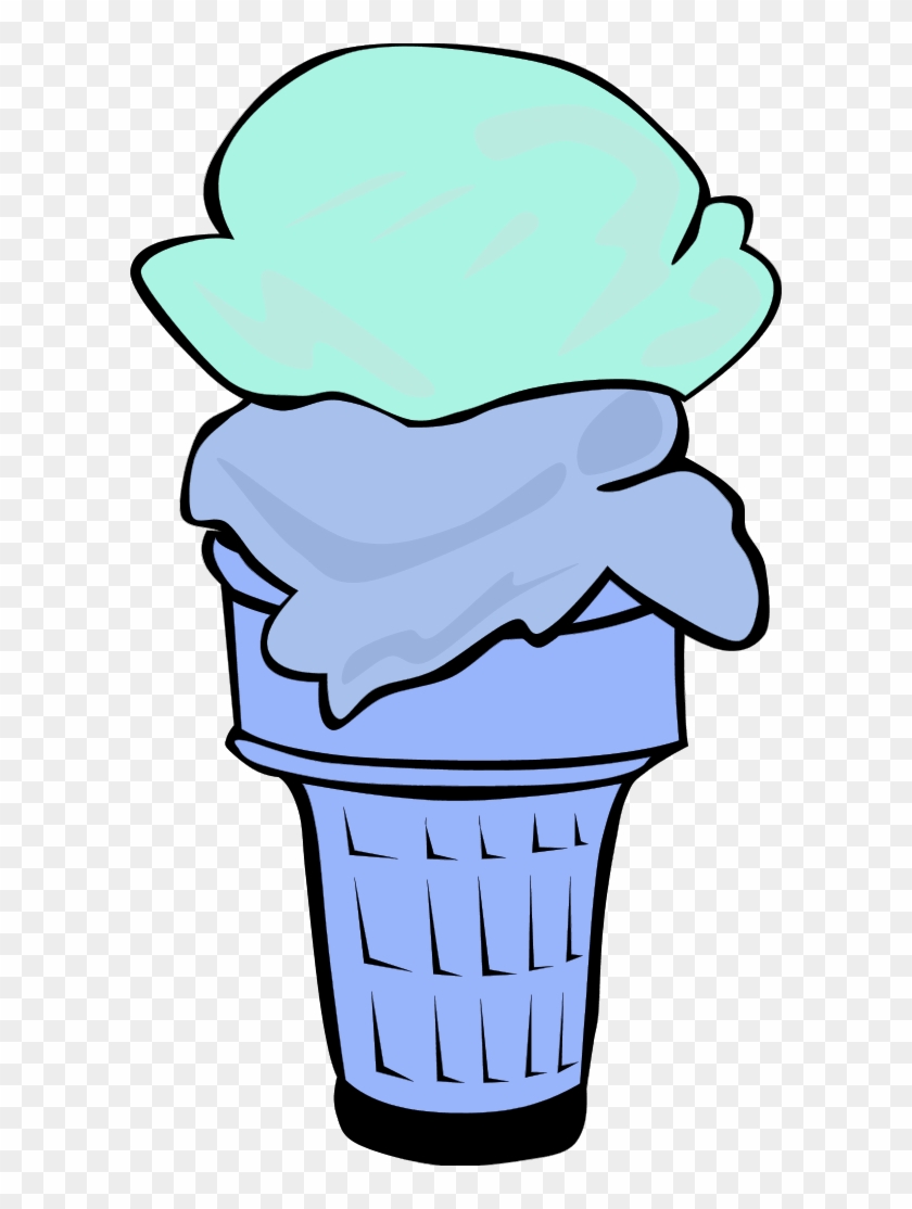Ice Cream Cone For Fast Food Menu - Ice Cream Cone Clip Art #400324