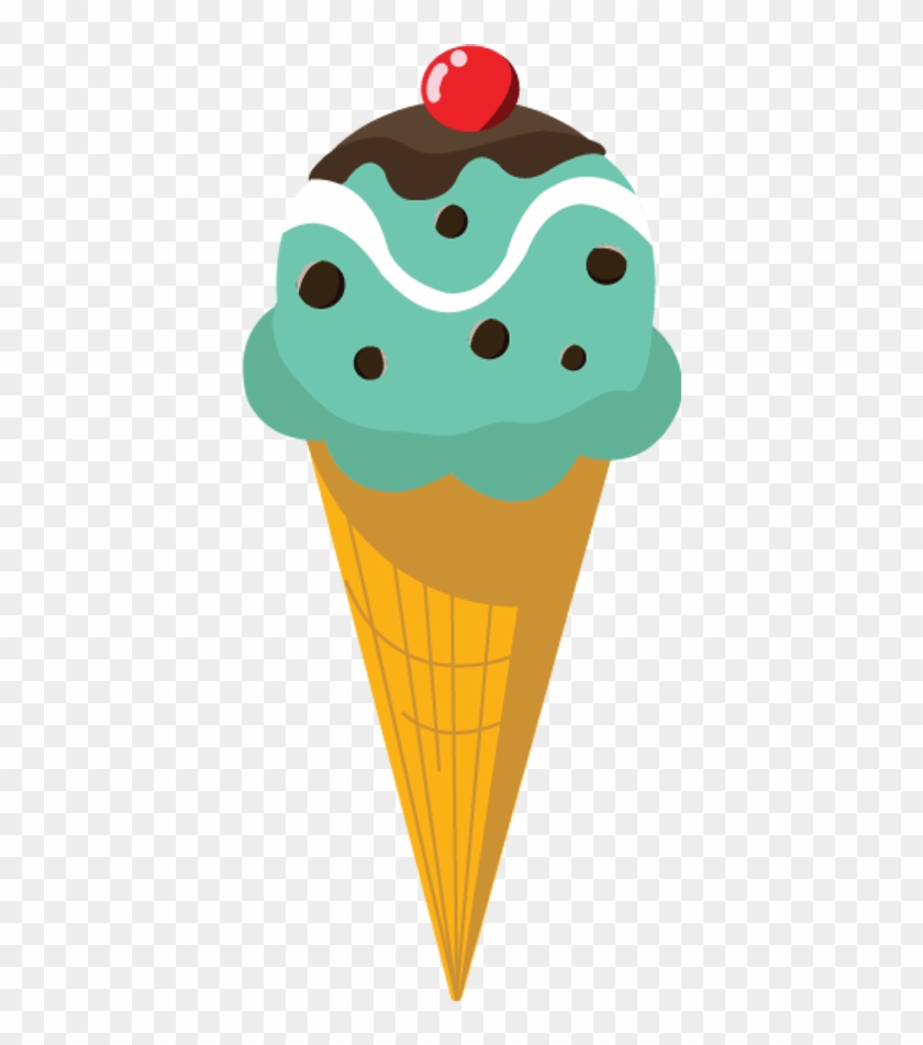 Ice Cream Cone Clip Art - Ice Cream Cone Clip Art #400335