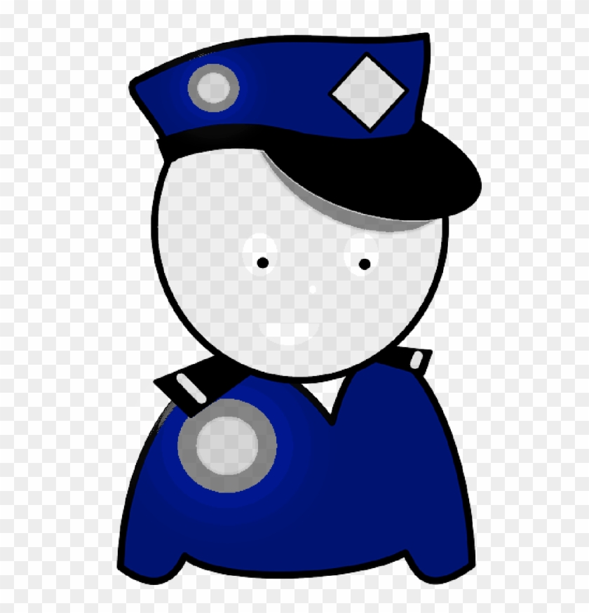 Pin Police Officer Hat Clipart - Cartoon Police Officer Throw Blanket #400332