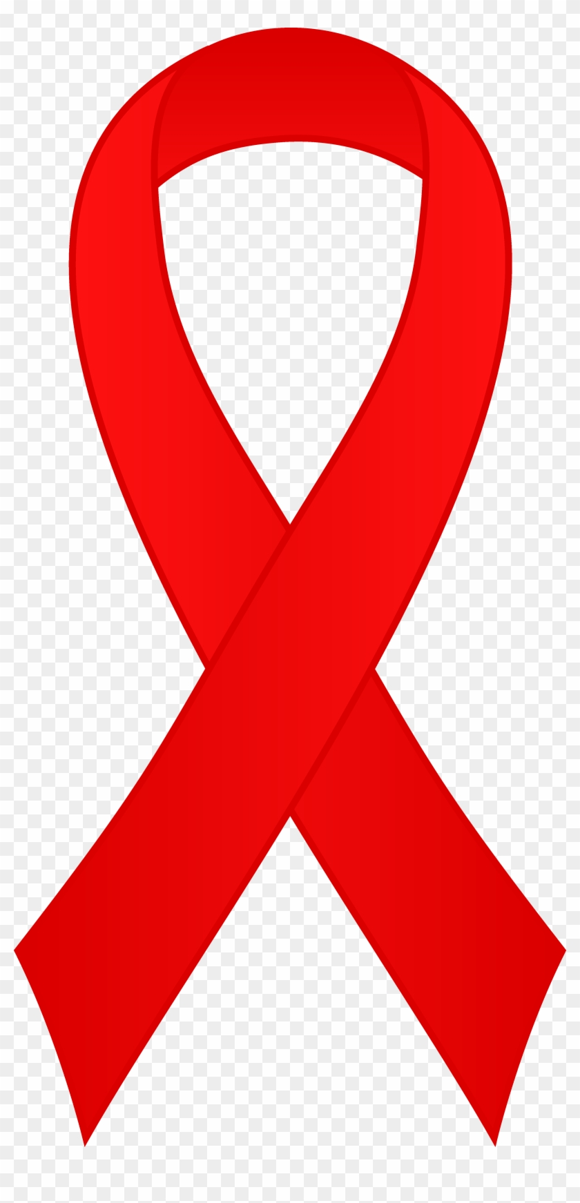 Aids Ribbon Transparent Background - Red Ribbon Drug Free #400394