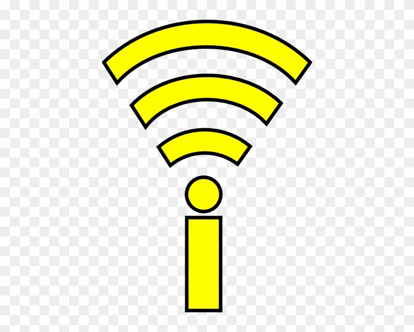 Wifi Signal Yellow #400438