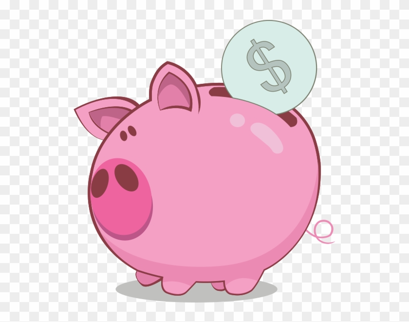 Bold Design Piggy Bank Clipart Automatic Coupons Huge - Saving Pig Png #400467