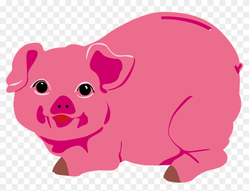 Cute Pig Clipart 10, Buy Clip Art - Vector Con Heo #400473