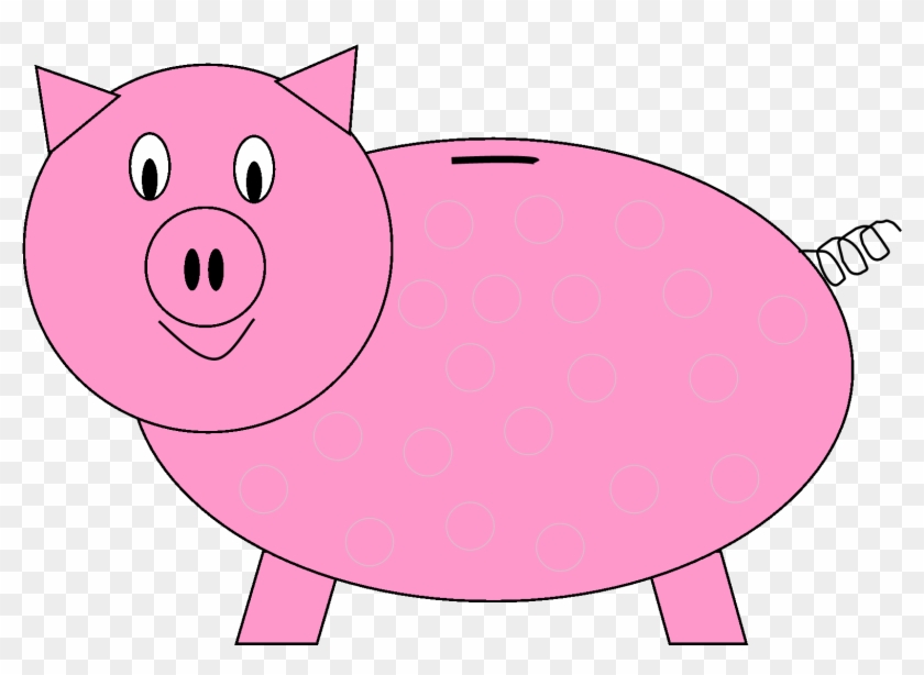 Piggy Bank Bank 3 Clipart - Piggy Bank #400481