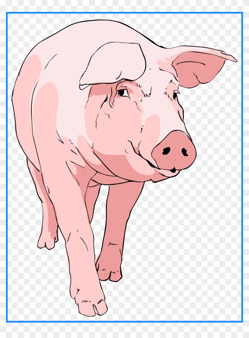 Shocking Classy Ideas Pig Clipart Animated Black And - Clip Art #400490