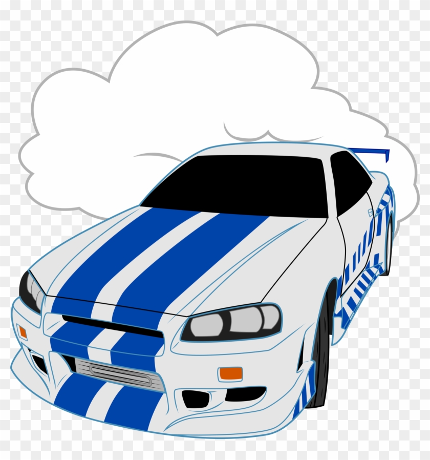 Nissan Skyline Gt R Brian S Nissan Skyline Draw Free Transparent Png Clipart Images Download