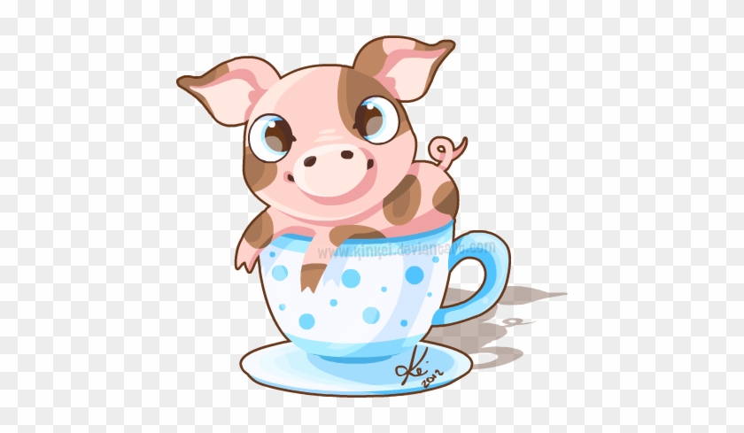 28 Collection Of Teacup Pig Clipart - Draw A Teacup Pig #400501
