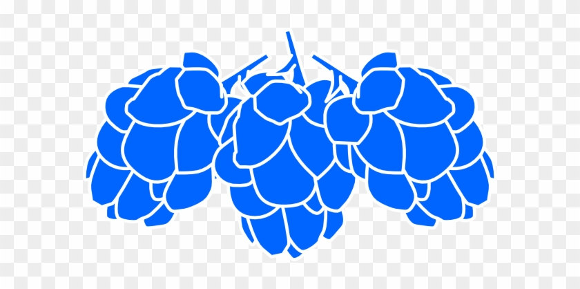 Blue Hops Clip Art At Clker - Beer Hops Clip Art #400505