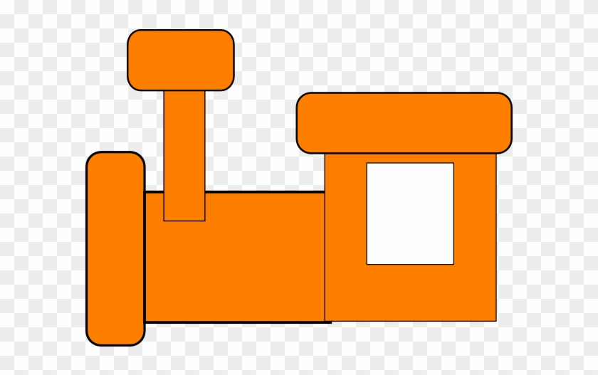 Orange Train Clip Art At Onclipart - Orange Train Clipart #400549