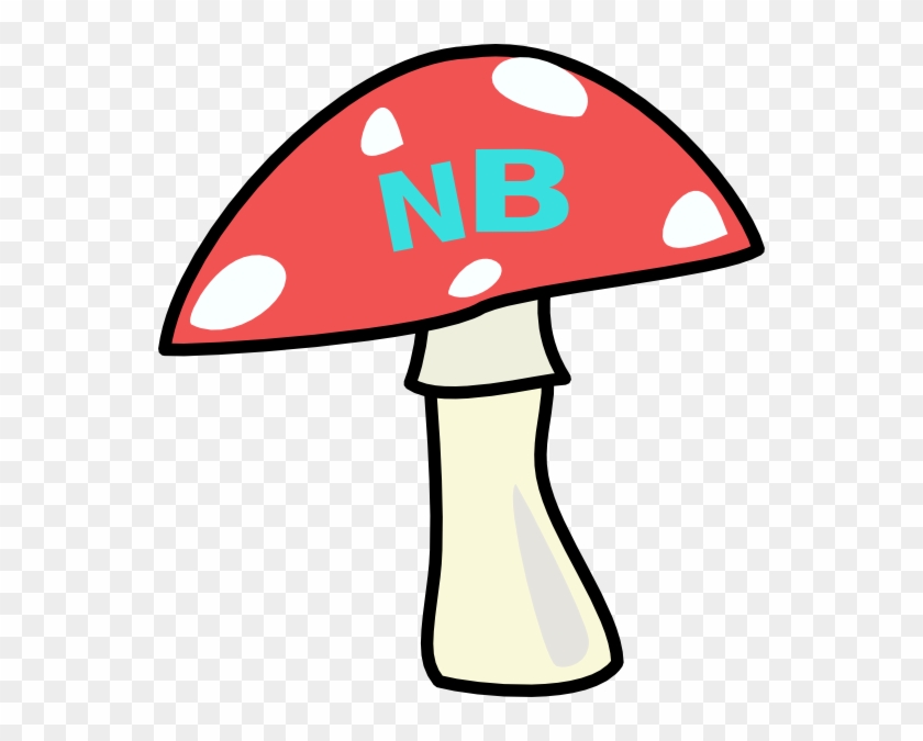 Red Top Mushroom Clip Art - Amanita #400555