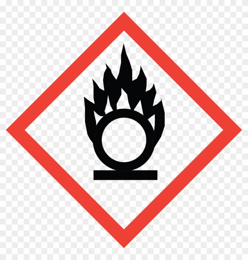 Bold Design Osha Clipart Hazard Communication Pictograms - Flame Over Circle Pictogram #400588