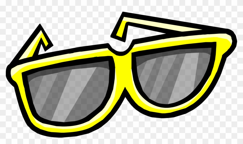 Cool Sunglasses Clipart - Yellow Sunglasses Clipart #400615