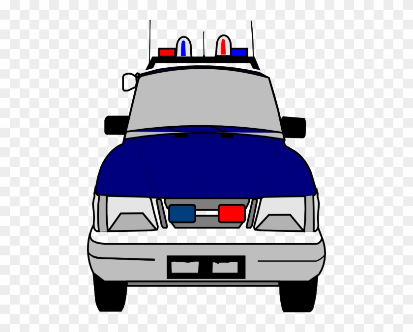 Police Car Clipart Front #400696